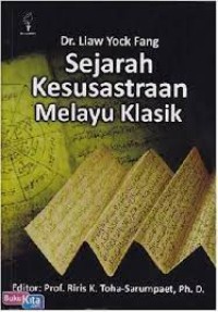 Image of SEJARAH KESUSASTRAAN MELAYU KLASIK