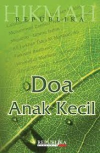 Image of DOA ANAK KECIL
