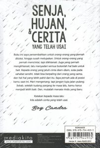 Senja hujan dan cerita yang telah usai